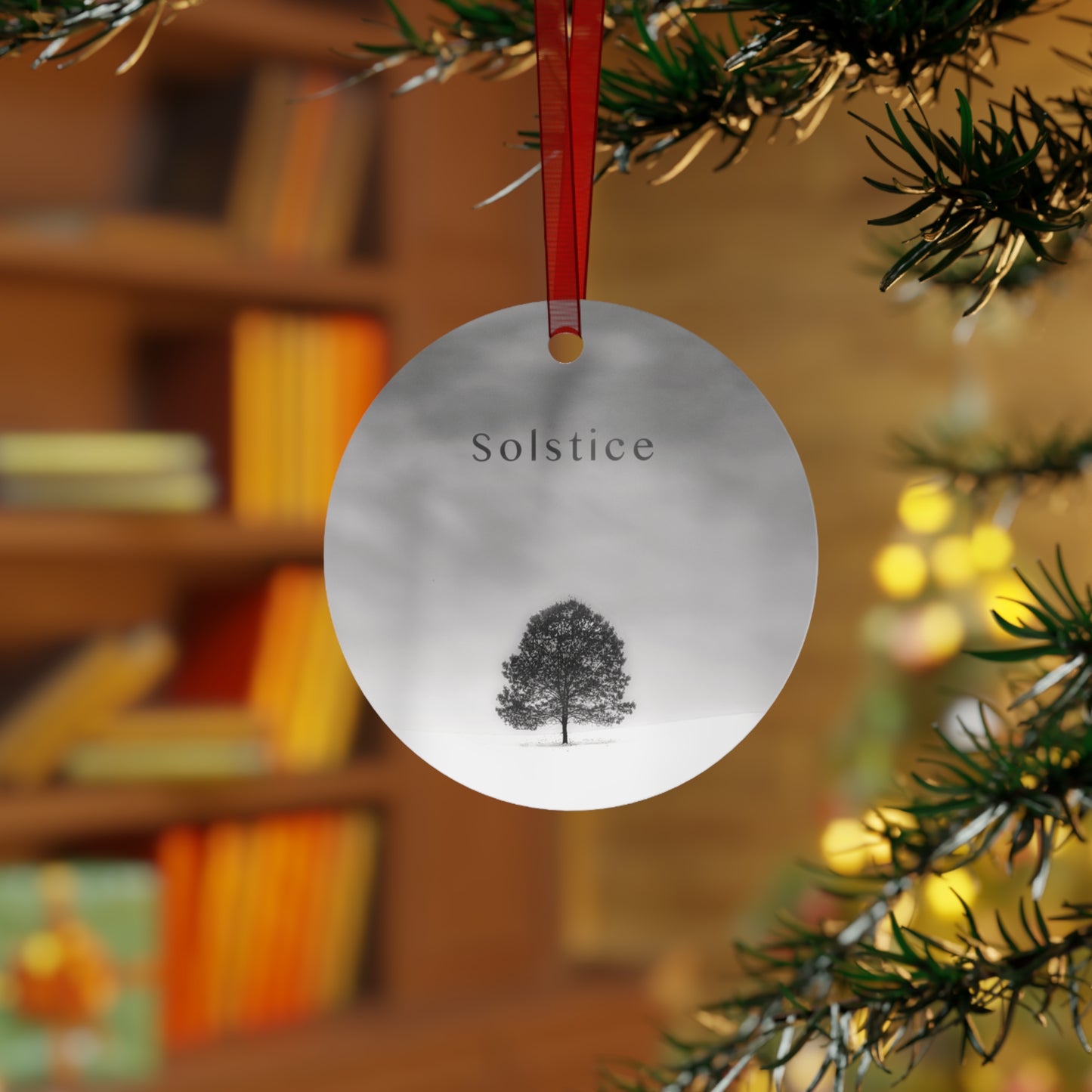 Solstice Metal Ornament