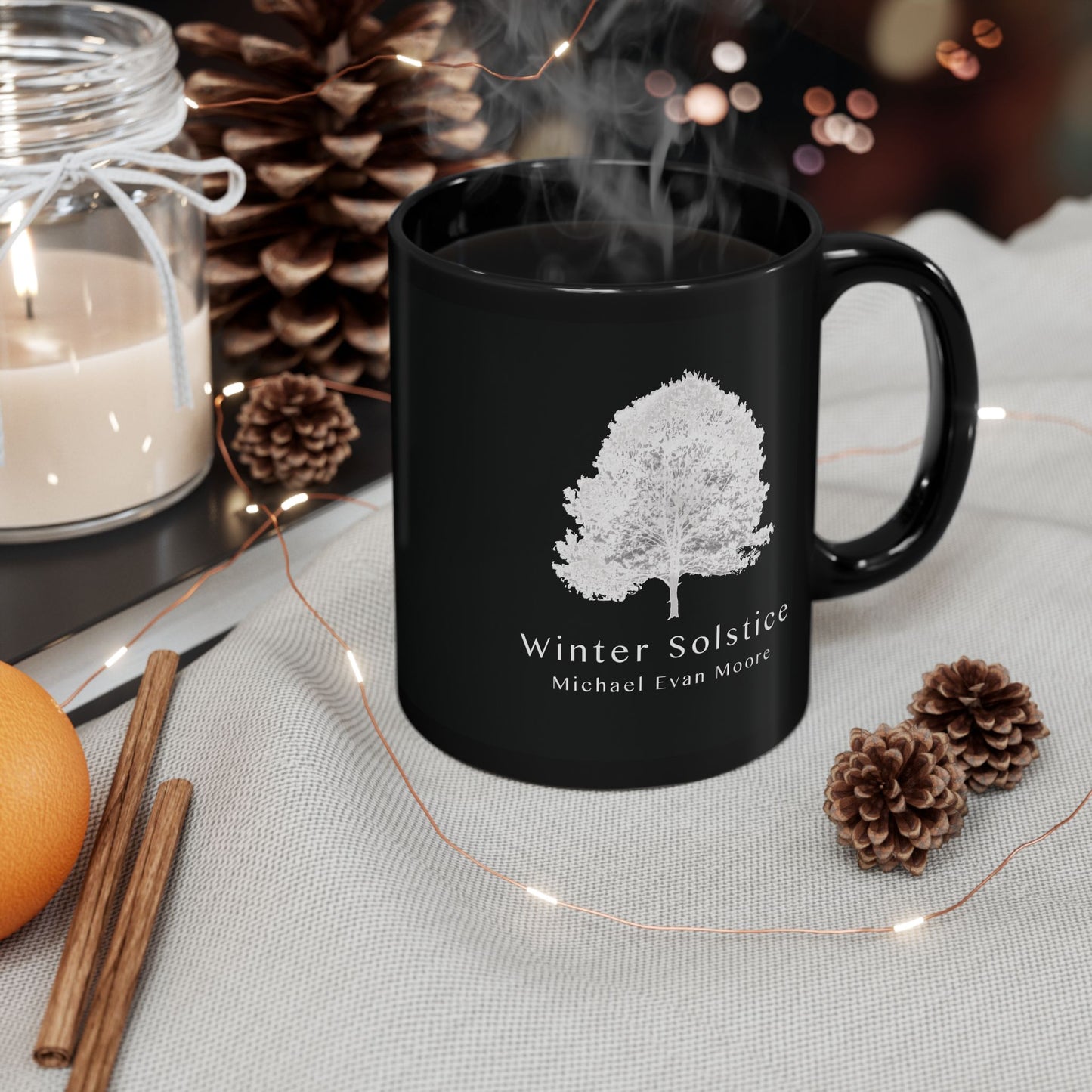 Winter Solstice Mug (11oz, 15oz)(Black)